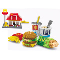 Los niños de juguete DIY Bloque Fastfood Set Bloque de juguete (H03120106)
